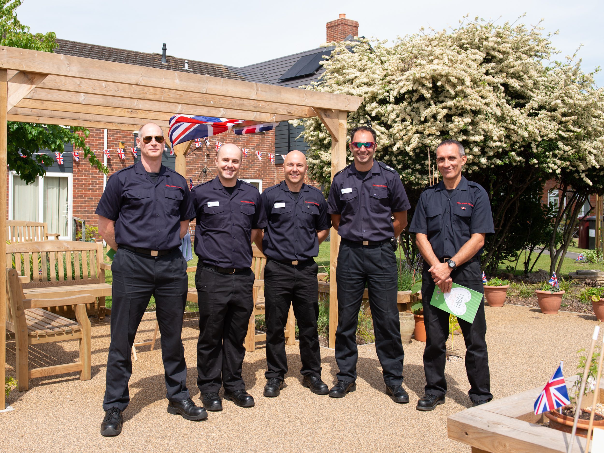 We can organise a wellbeing check with our local fireman if anyone is interested.